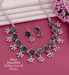 Designer Special Silver Navratri Hasadi Set 8 Wholesale Shop In Surat
